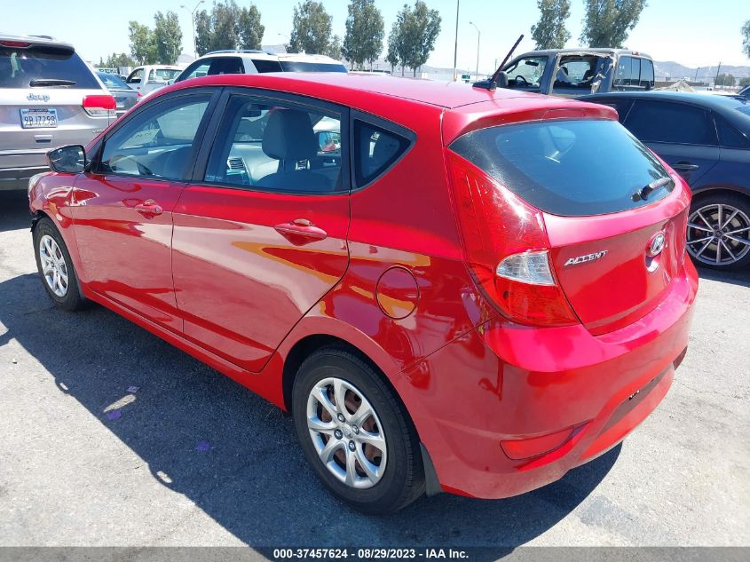 2014 HYUNDAI ACCENT GS - KMHCT5AE0EU170754
