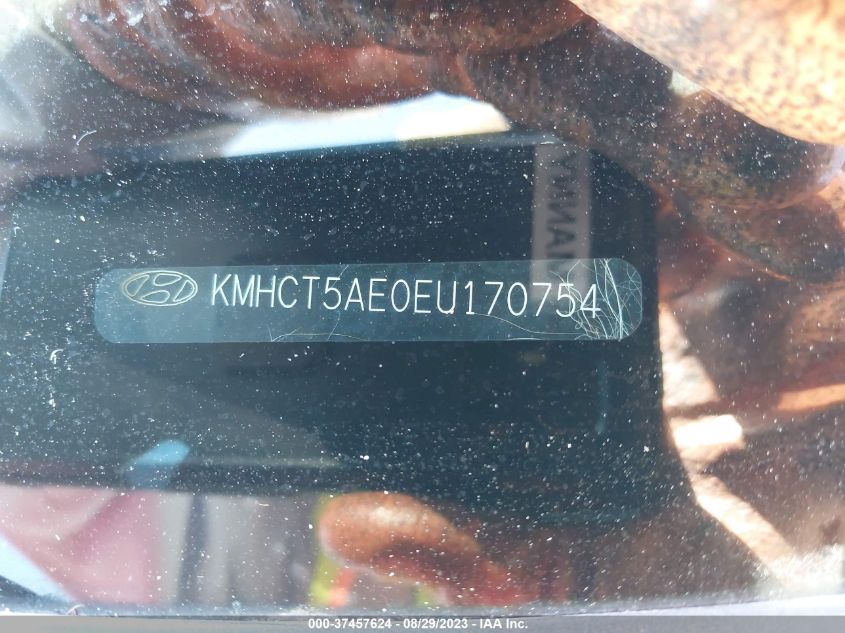 2014 HYUNDAI ACCENT GS - KMHCT5AE0EU170754