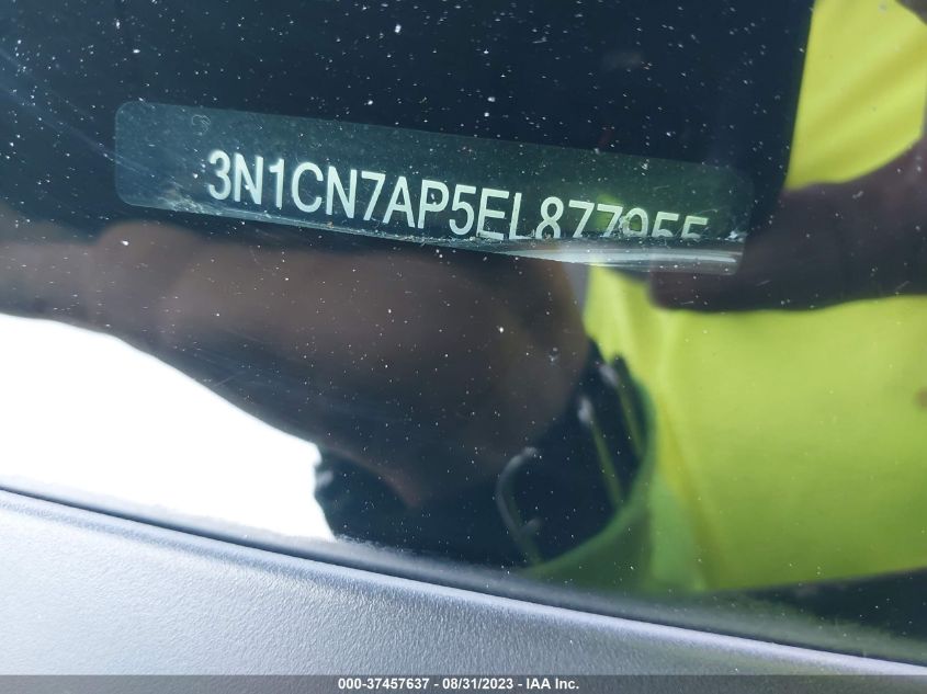 2014 NISSAN VERSA SV - 3N1CN7AP5EL877955