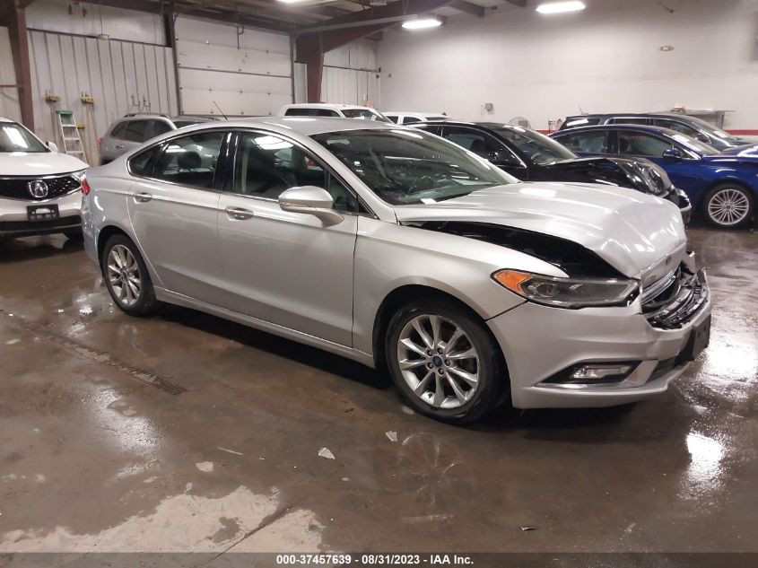 2017 FORD FUSION SE - 3FA6P0HD5HR405804