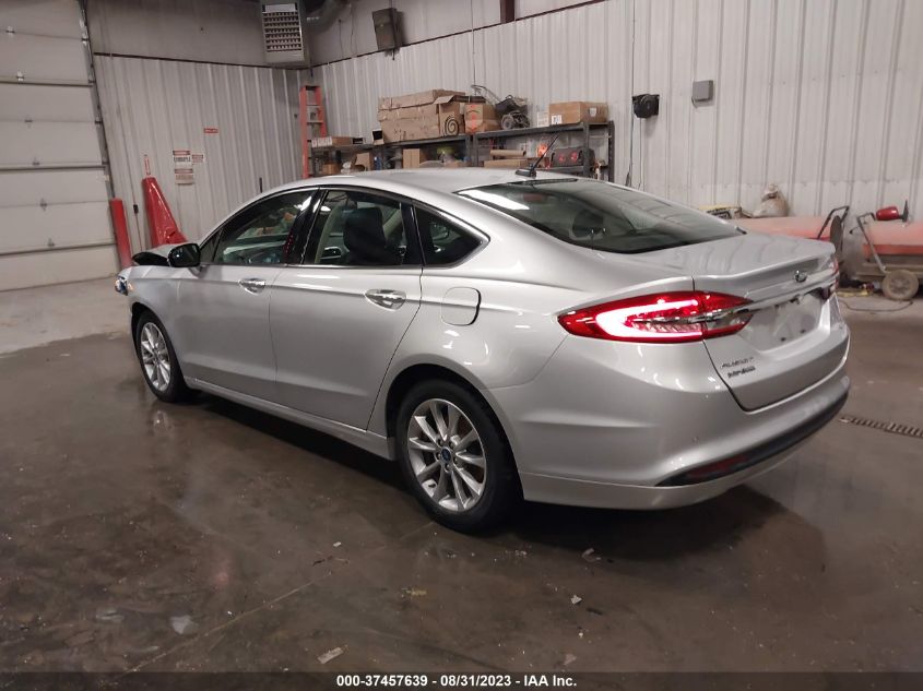 2017 FORD FUSION SE - 3FA6P0HD5HR405804