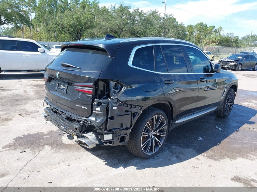 VIN 5UX43DP09N9M42055 2022 BMW X3 SDRIVE30I