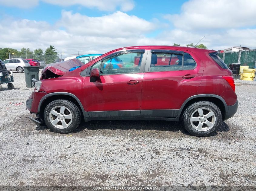 2016 CHEVROLET TRAX LS - 3GNCJNSBXGL172157