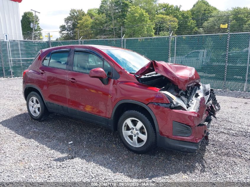 2016 CHEVROLET TRAX LS - 3GNCJNSBXGL172157