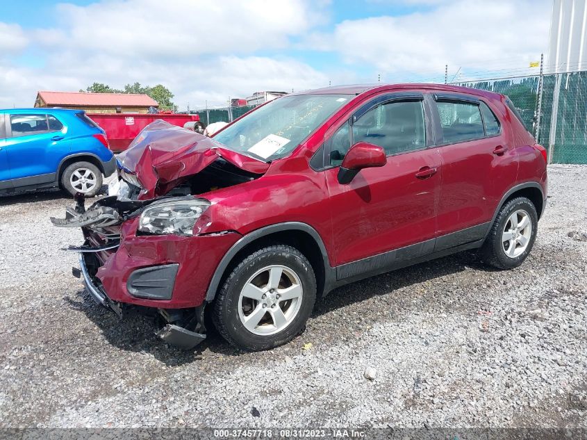 2016 CHEVROLET TRAX LS - 3GNCJNSBXGL172157