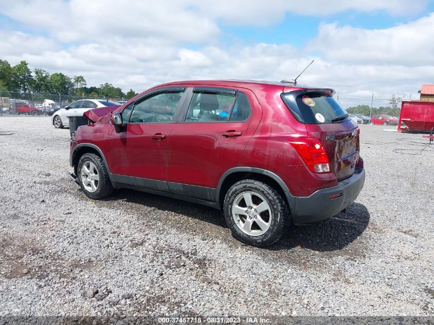 2016 CHEVROLET TRAX LS - 3GNCJNSBXGL172157