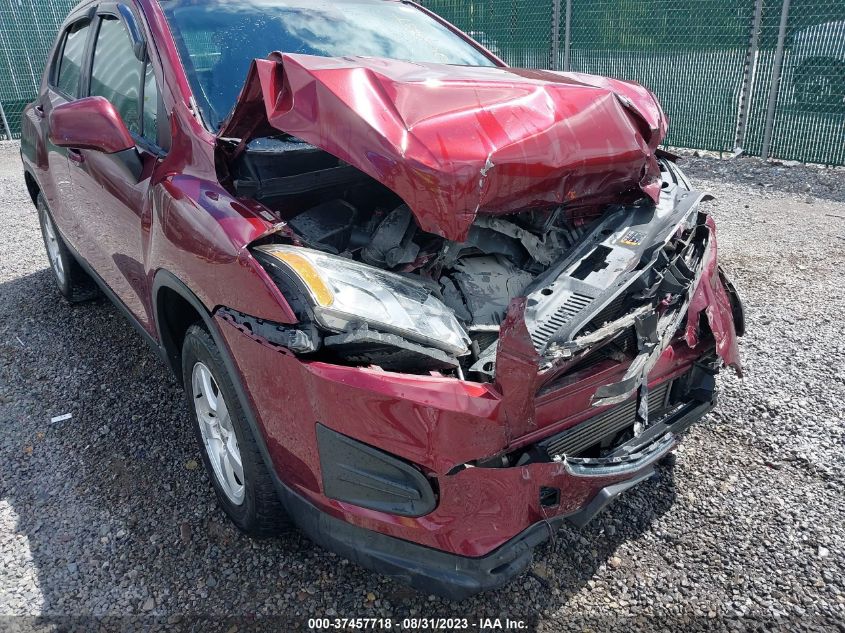 2016 CHEVROLET TRAX LS - 3GNCJNSBXGL172157