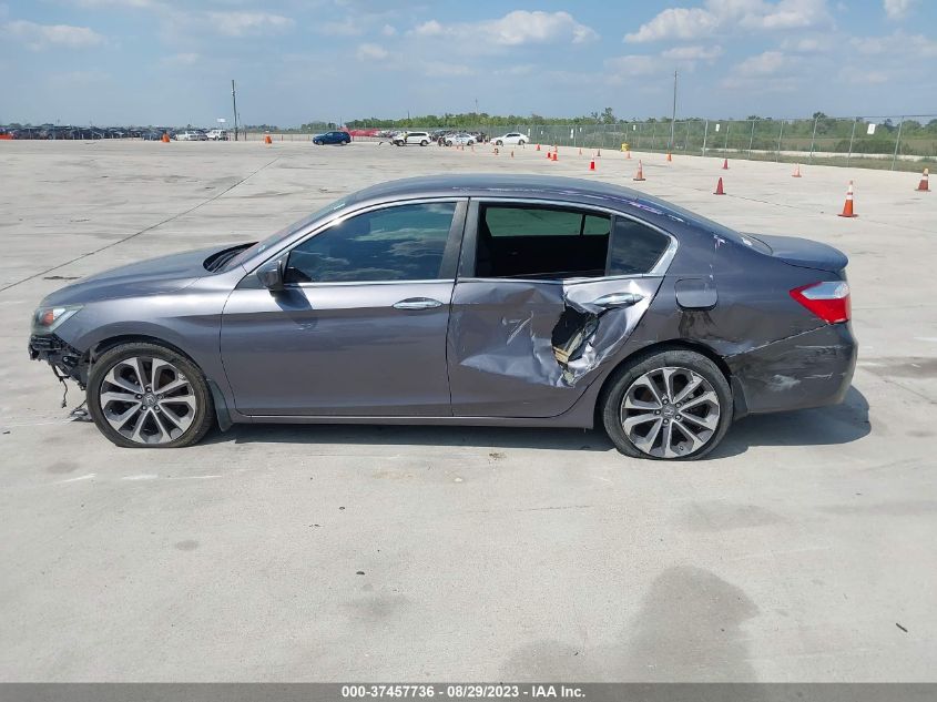 2014 HONDA ACCORD SEDAN SPORT - 1HGCR2F53EA299536