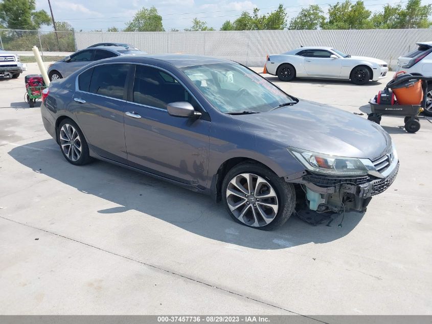 2014 HONDA ACCORD SEDAN SPORT - 1HGCR2F53EA299536