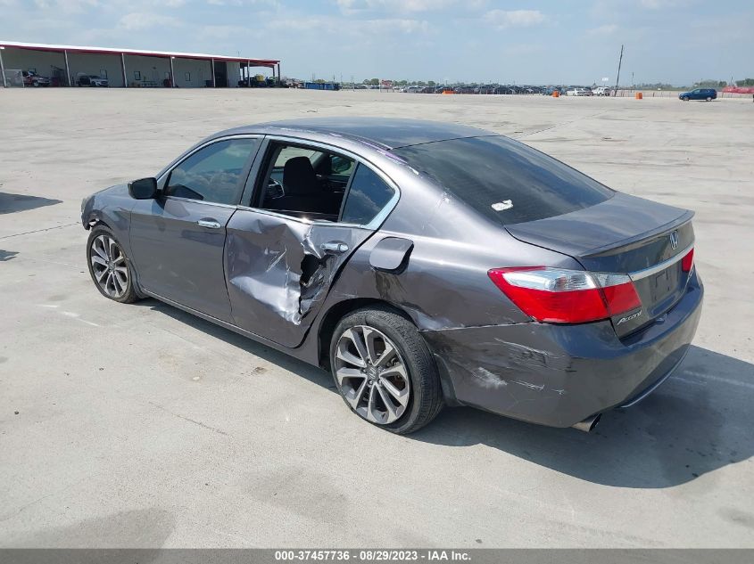 2014 HONDA ACCORD SEDAN SPORT - 1HGCR2F53EA299536