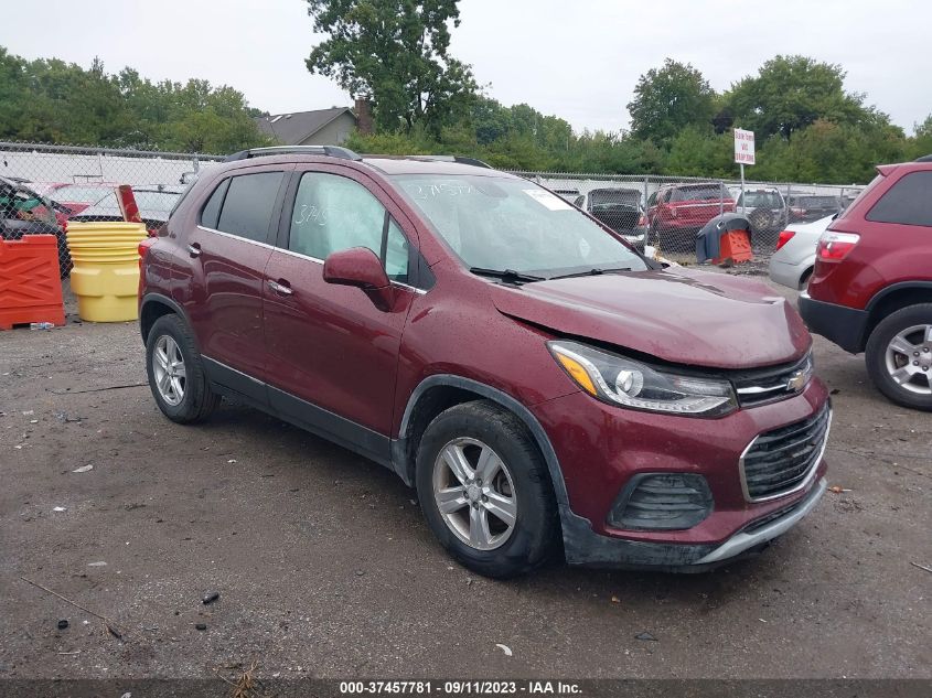 2017 CHEVROLET TRAX LT - 3GNCJLSB3HL148384