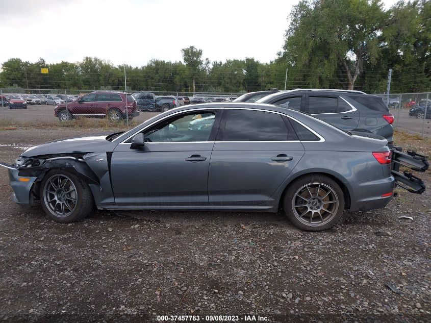 2017 AUDI A4 PREMIUM PLUS - WAUENAF49HN024090