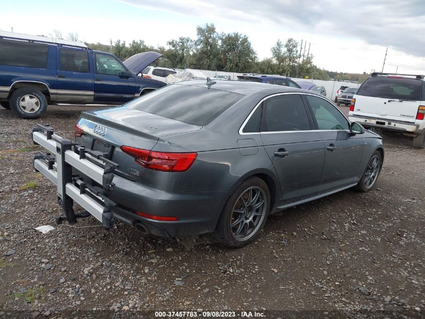 2017 AUDI A4 PREMIUM PLUS - WAUENAF49HN024090