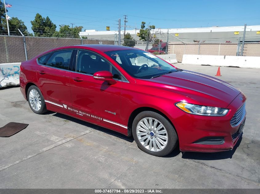 2015 FORD FUSION SE HYBRID - 3FA6P0LU5FR258047