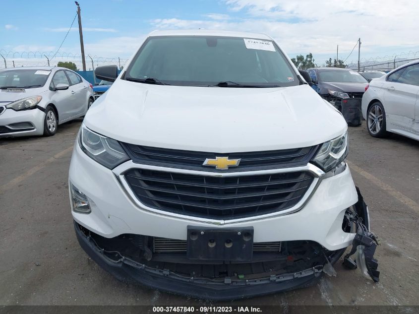 2019 CHEVROLET EQUINOX LS - 3GNAXHEV2KS565680