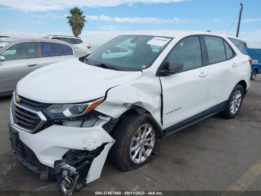 2019 CHEVROLET EQUINOX LS - 3GNAXHEV2KS565680