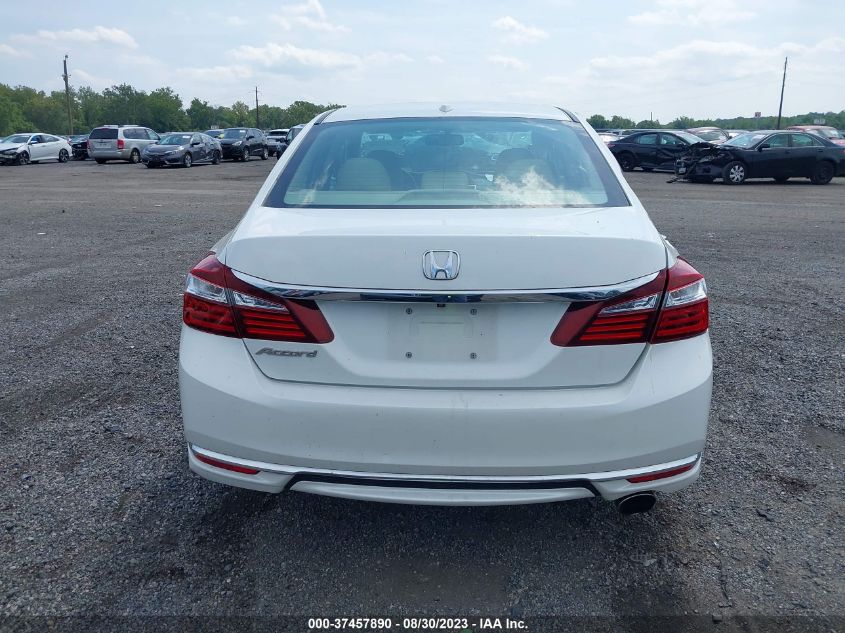 2016 HONDA ACCORD SEDAN EX-L - 1HGCR2F84GA097219