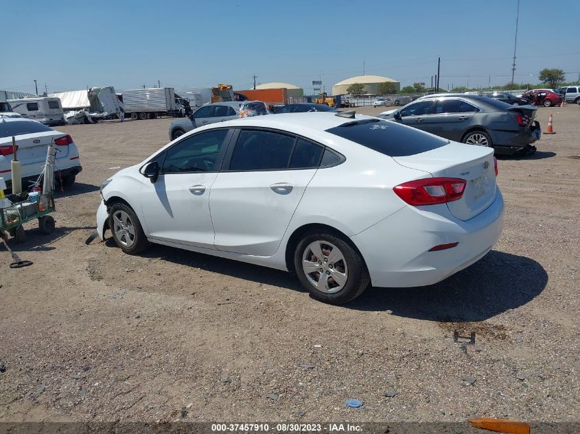 2016 CHEVROLET CRUZE LS - 1G1BC5SM7G7272326