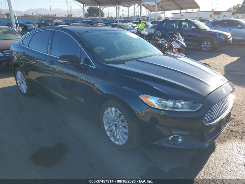 2016 FORD FUSION ENERGI SE LUXURY - 3FA6P0PU8GR385080