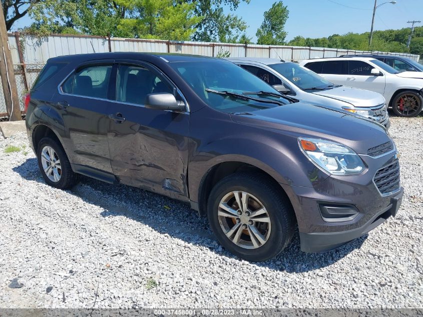 2016 CHEVROLET EQUINOX LS - 2GNFLEEK9G6190575