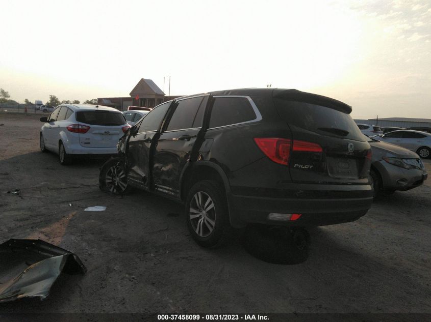 2017 HONDA PILOT EX - 5FNYF6H41HB089005
