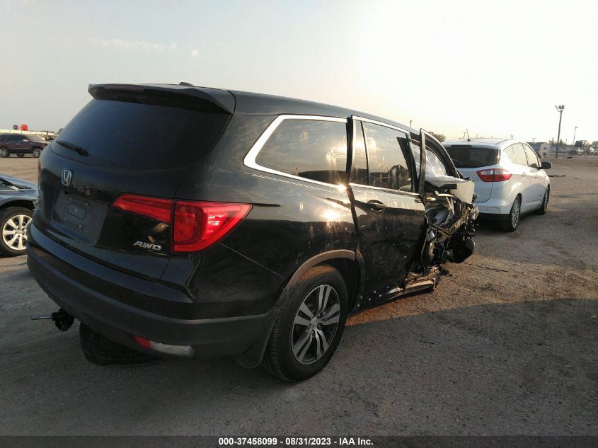 2017 HONDA PILOT EX - 5FNYF6H41HB089005