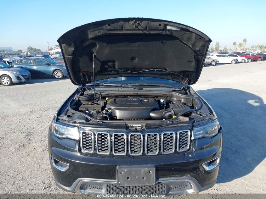 2017 JEEP GRAND CHEROKEE LIMITED - 1C4RJEBGXHC949934