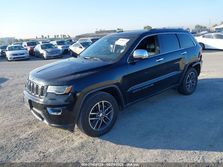 2017 JEEP GRAND CHEROKEE LIMITED - 1C4RJEBGXHC949934