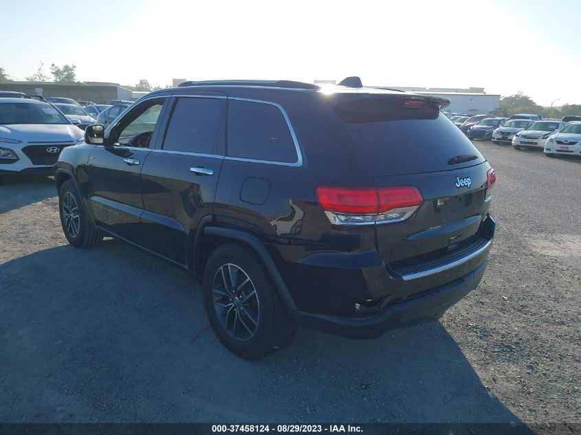 2017 JEEP GRAND CHEROKEE LIMITED - 1C4RJEBGXHC949934