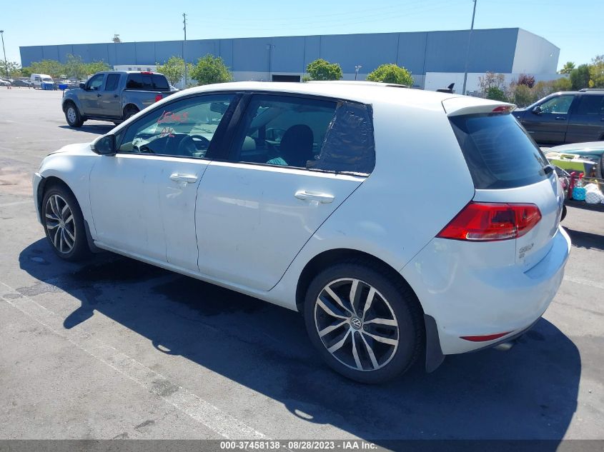 2016 VOLKSWAGEN GOLF TSI SE - 3VW217AU3GM028816
