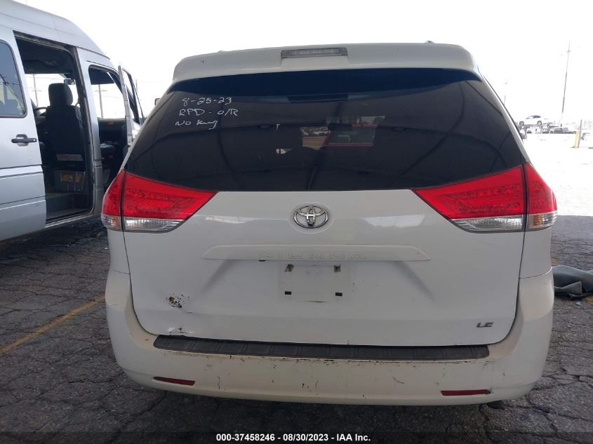 2013 TOYOTA SIENNA LE - 5TDKK3DC9DS305220
