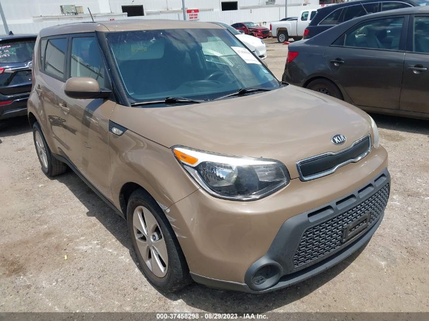 2014 KIA SOUL BASE - KNDJN2A21E7010648