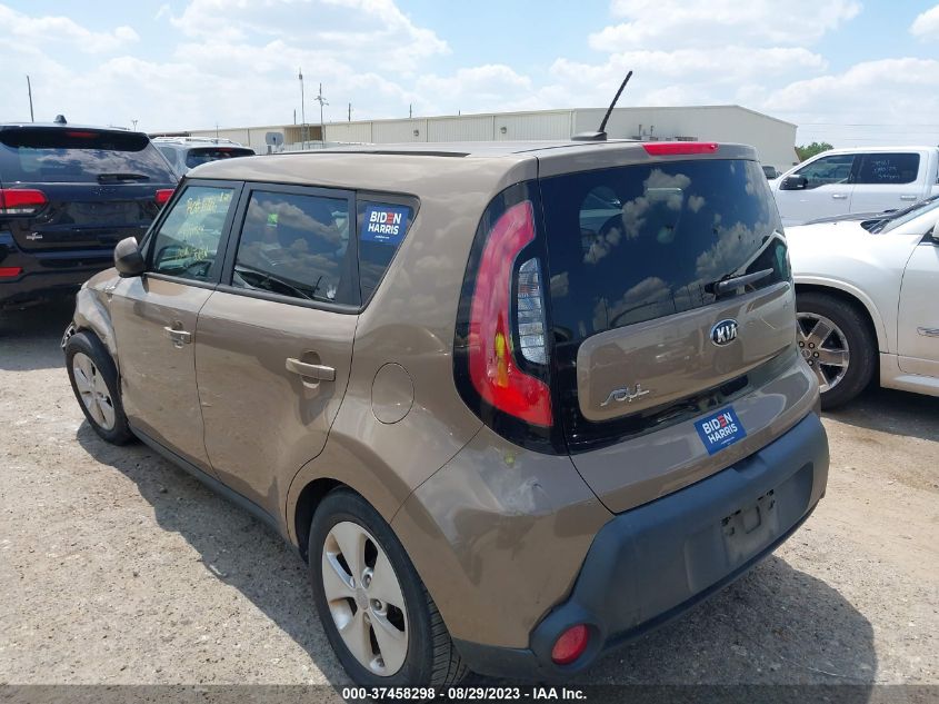 2014 KIA SOUL BASE - KNDJN2A21E7010648
