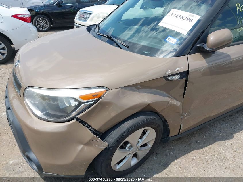 2014 KIA SOUL BASE - KNDJN2A21E7010648