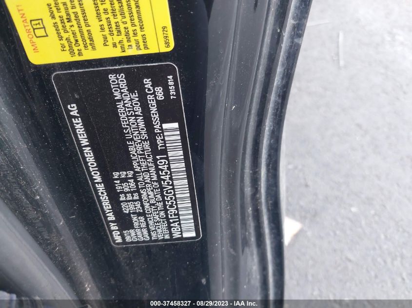 2016 BMW 2 SERIES 228I - WBA1F9C55GV545491