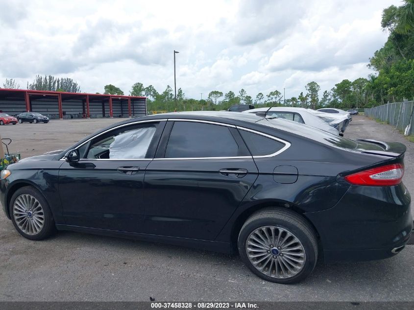 2014 FORD FUSION TITANIUM - 3FA6P0K97ER262385