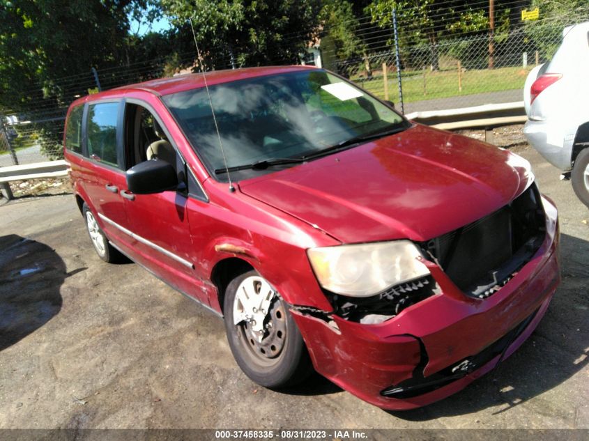 2014 DODGE GRAND CARAVAN AMERICAN VALUE PKG - 2C4RDGBG3ER230921