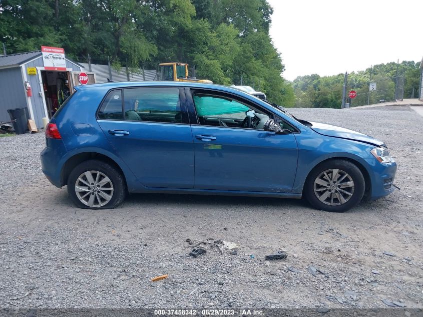 2015 VOLKSWAGEN GOLF TSI S - 3VW217AU9FM030102