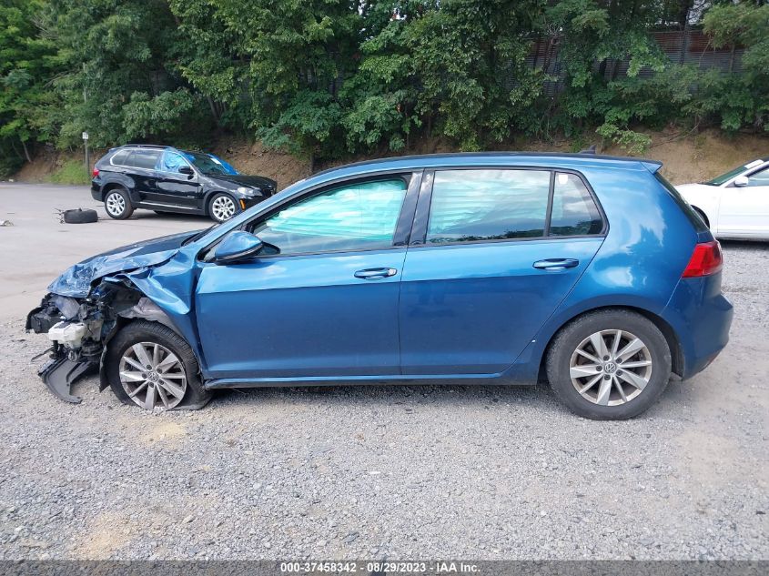2015 VOLKSWAGEN GOLF TSI S - 3VW217AU9FM030102