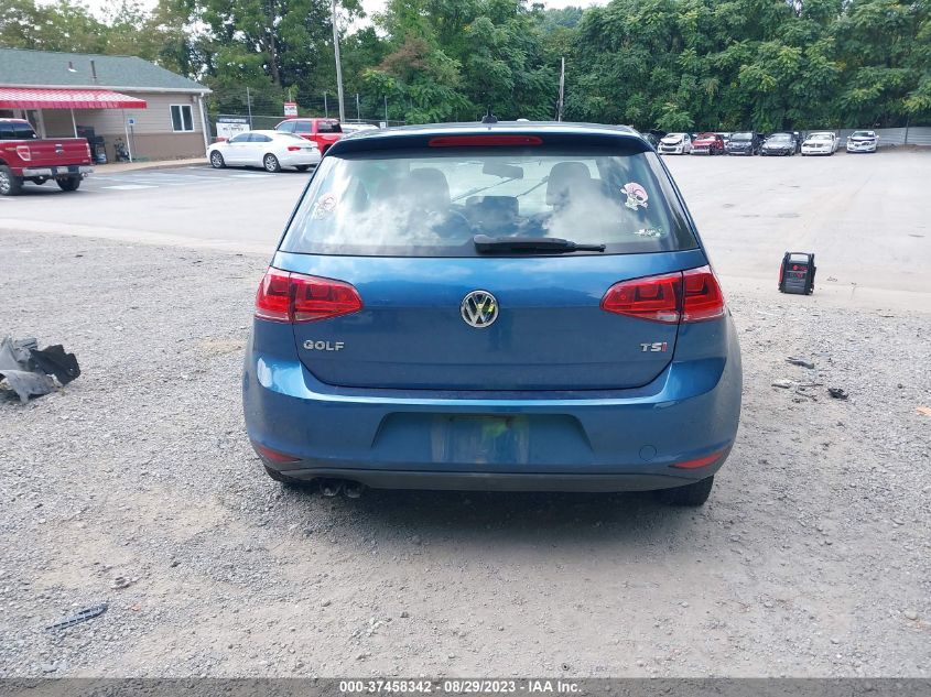 2015 VOLKSWAGEN GOLF TSI S - 3VW217AU9FM030102