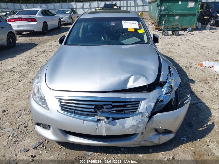 2013 INFINITI G37 SEDAN JOURNEY - JN1CV6AP4DM716947