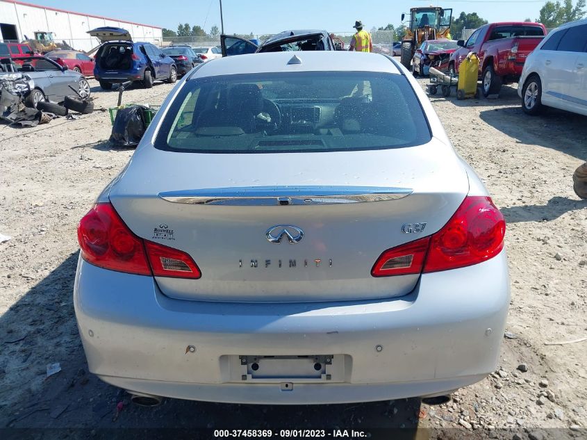 2013 INFINITI G37 SEDAN JOURNEY - JN1CV6AP4DM716947