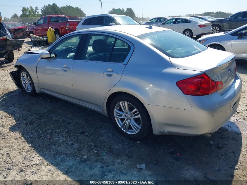 2013 INFINITI G37 SEDAN JOURNEY - JN1CV6AP4DM716947