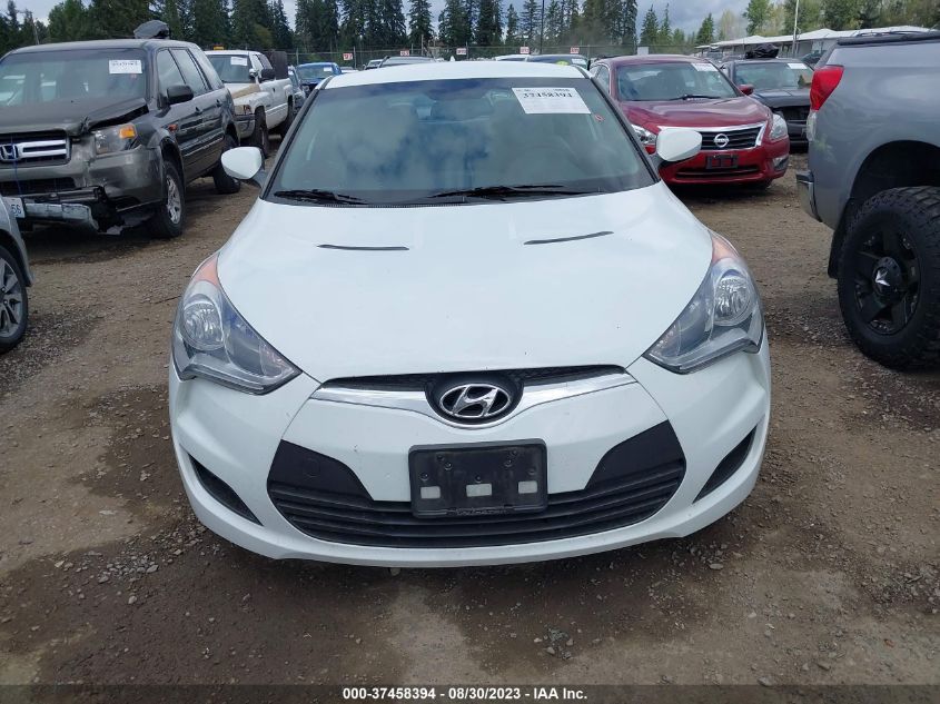 2013 HYUNDAI VELOSTER W/GRAY INT - KMHTC6AD1DU165140