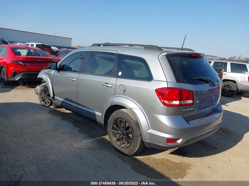 VIN 3C4PDCBB0KT860215 2019 DODGE JOURNEY SE