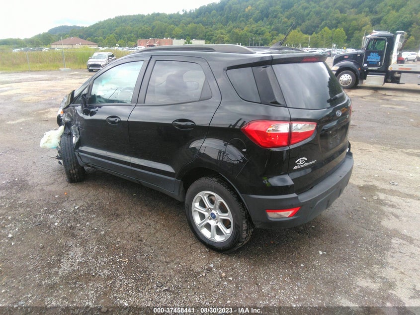 VIN MAJ6S3GL1LC334293 2020 FORD ECOSPORT SE