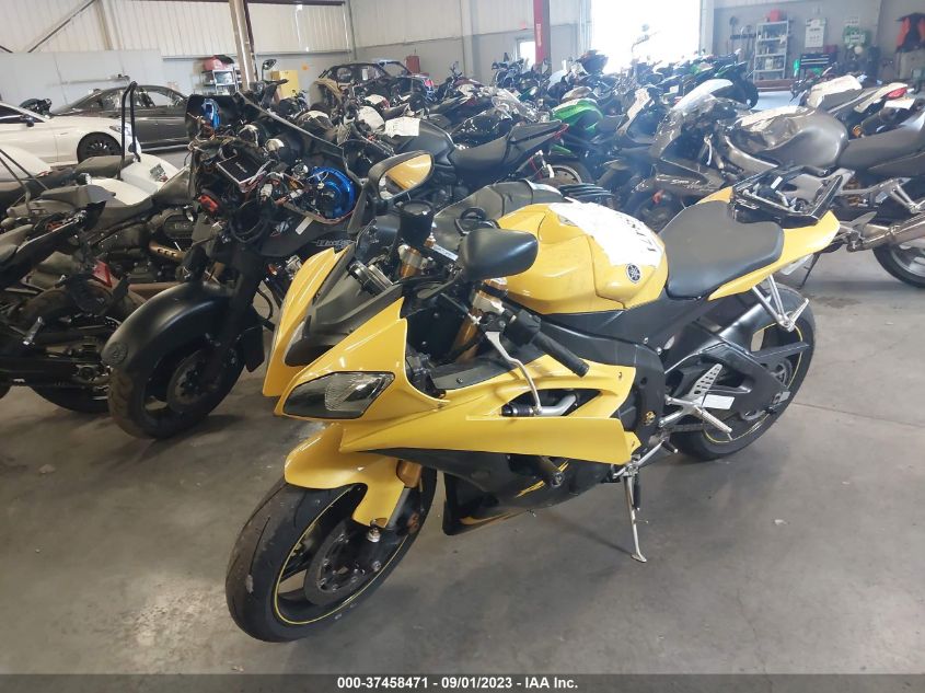 2008 YAMAHA YZFR6 JYARJ16E58A001434