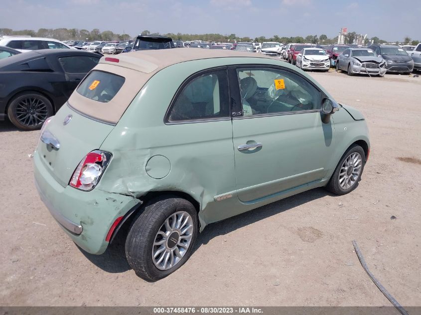 2013 FIAT 500C LOUNGE 3C3CFFER9DT618758