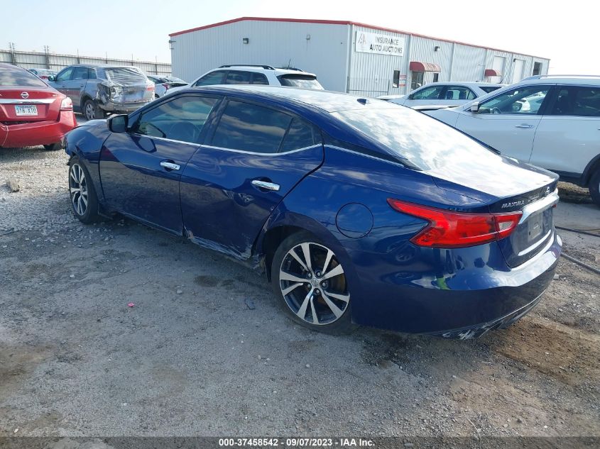 2017 NISSAN MAXIMA S - 1N4AA6APXHC410241