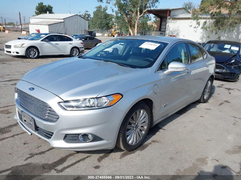 2014 FORD FUSION ENERGI SE LUXURY - 3FA6P0PU2ER203550